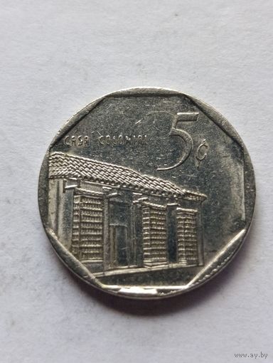 Куба. 5 сентаво 2000 года. (4).