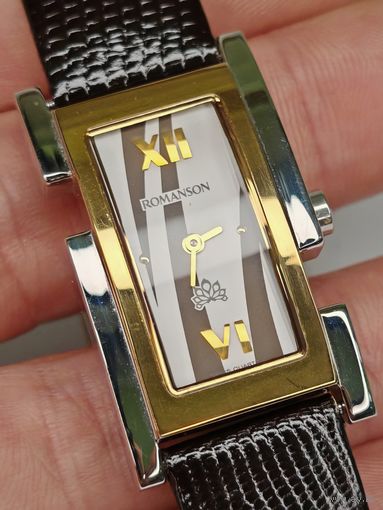 Часы Romanson кварц. Swiss. Идут точно. С рубля