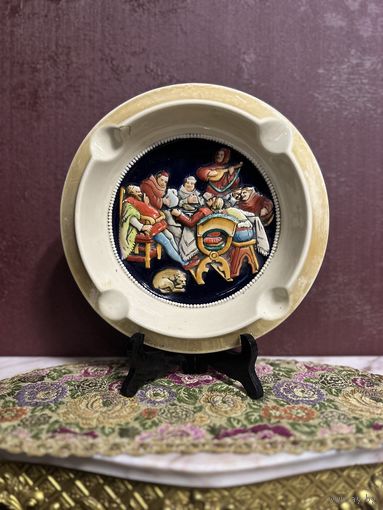 Старинная пепельница, Европа, клеймо,много лотов с рубля