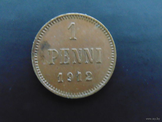 Россия для Финляндии 1 пенни 1909 г.