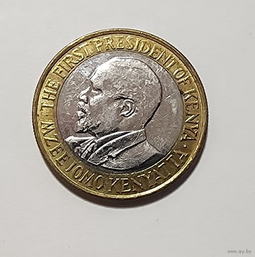 Кения 10 шиллингов, 2010