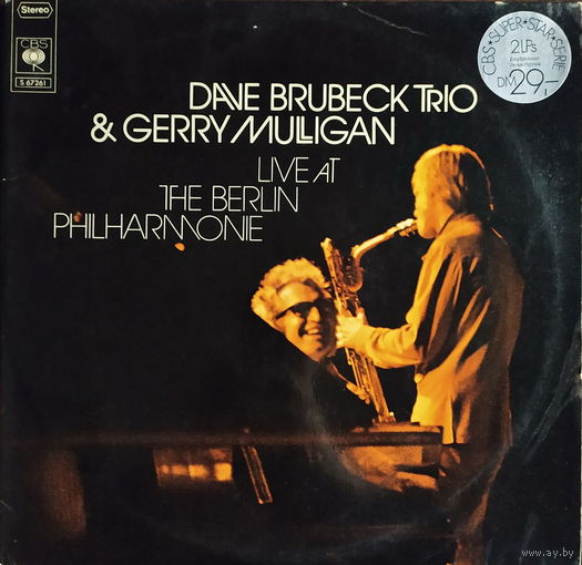 The Dave Brubeck Trio & Gerry Mulligan – Live At The Berlin Philharmonie / 2LP / Holland