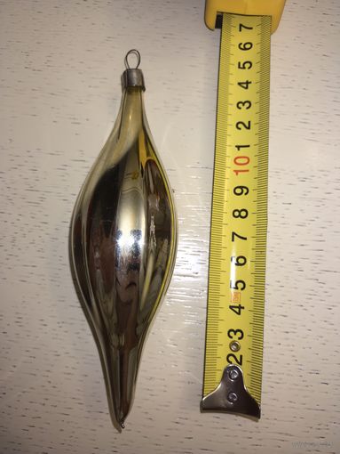 Ёлочная игрушка 50х годов "сосульки"