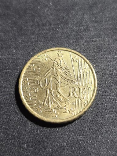 Франция 10 евроцентов 2020 ( 1 предложение на АУ )