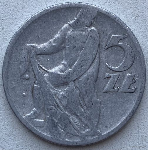 Польша 5 злотых 1959 г.