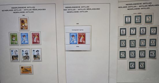 Нидерланды. Antillen 1952-1986 г