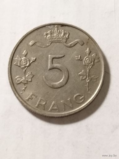 Люксембург 5 франков 1949