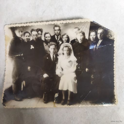 Фотография. История СССР в лицах. Послевоенная Свадьба!