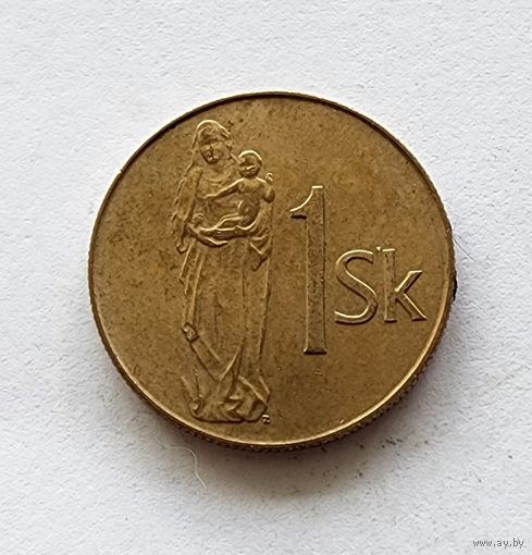 Словакия 1 крона, 1993
