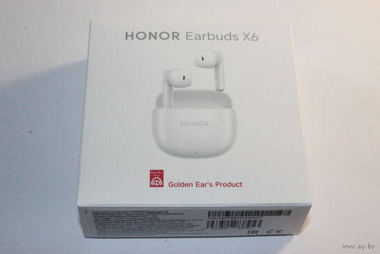 Наушники HONOR Earbuds X6 (белый, международная версия)