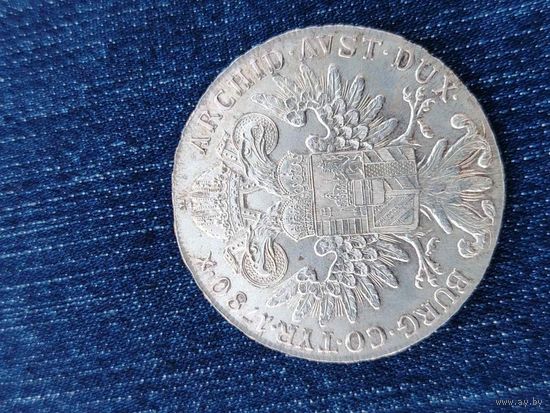 Талер мария терезия 1780 г