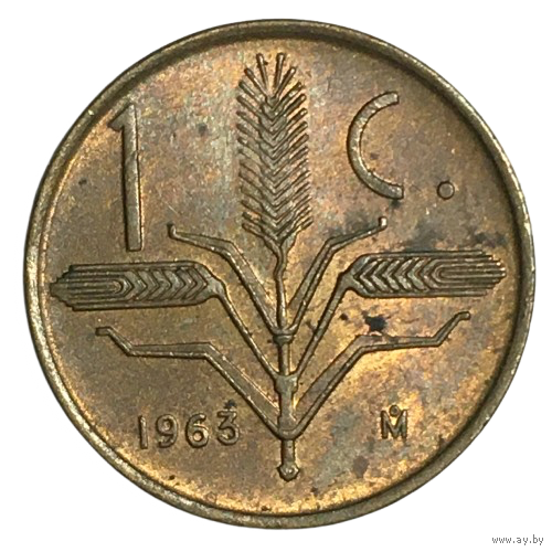 Мексика 1 сентаво, 1963