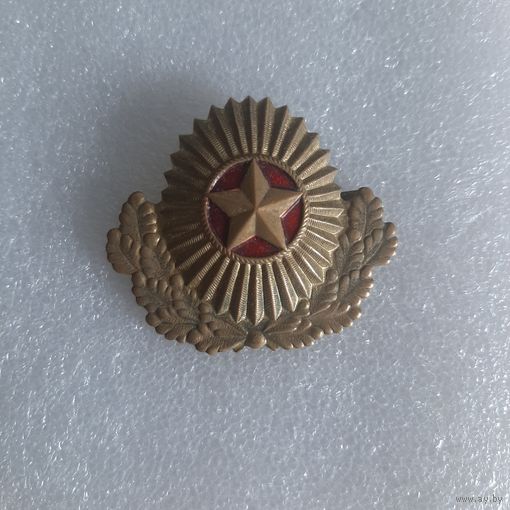 Кокарда ВС Беларуси, ранняя, латунь!