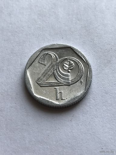 20 геллеров 2001 Чехия