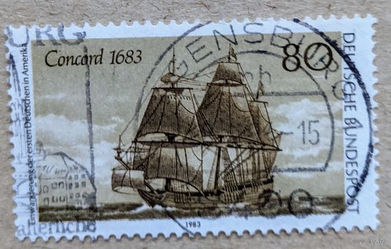 Германия.1983.Парусник