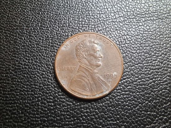 США 1 цент 1995 Цент Линкольна "D" - Денвер