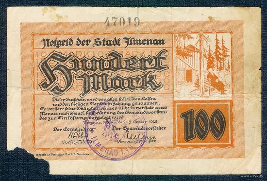 Германия 100 марок 1922 год.
