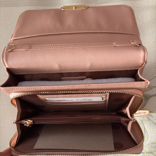 Сумочка женская Baellerry пудровый цвет (новая)