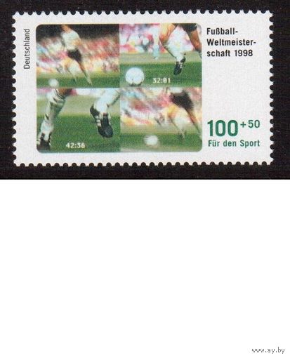 Германия-1998 (Мих.1968) ** , Спорт, футбол