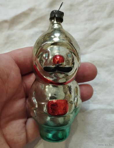 Ёлочная игрушка пожарный