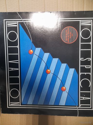 MOTI SPECIAL ( MICHAEL CRETU)" MOTIVATION" 1985 LP GERMANY TELDEC 6.26166AS  - ORIG - NM-/EX