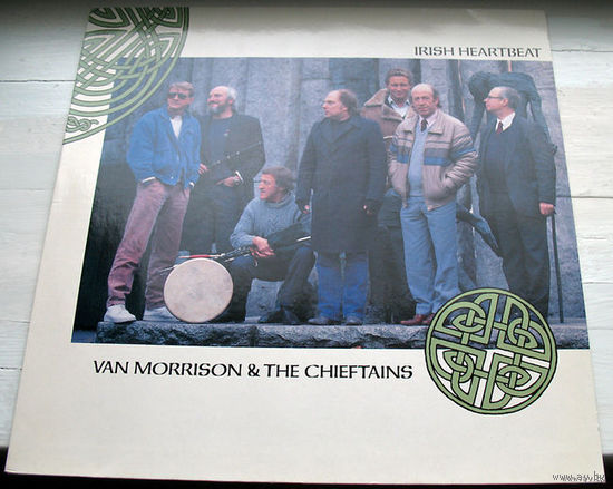 Van Morrison & The Chieftains "Irish Heartbeat" LP, 1988
