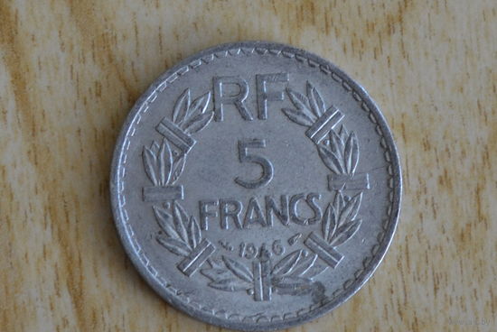 Франция 5 франков 1946