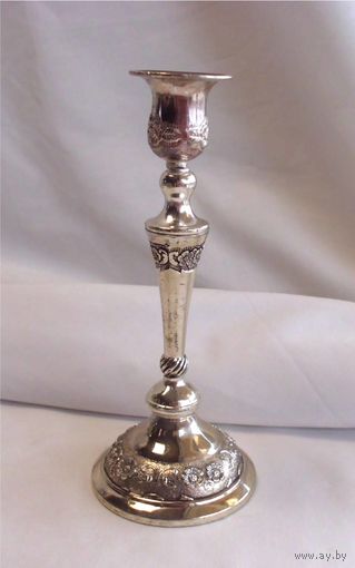 Подсвечник сервировочный 17,7 см Серебрение 02