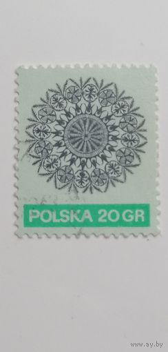 Польша 1971. Вышивки. Орнаменты. Вытинанки.