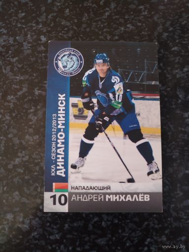 Карточка хоккей.