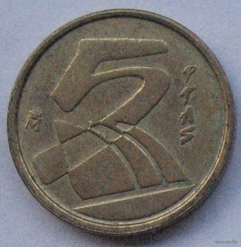 Испания, 5 песет (ptas) 1991
