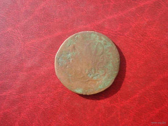 2 Копейки 1757 года Российская Империя (Елизавета Петровна)