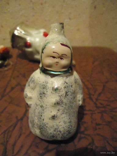 Елочная игрушка СССР . Девочка