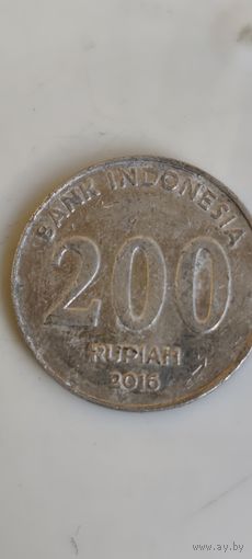 Индонезия 200 рупиан 2016