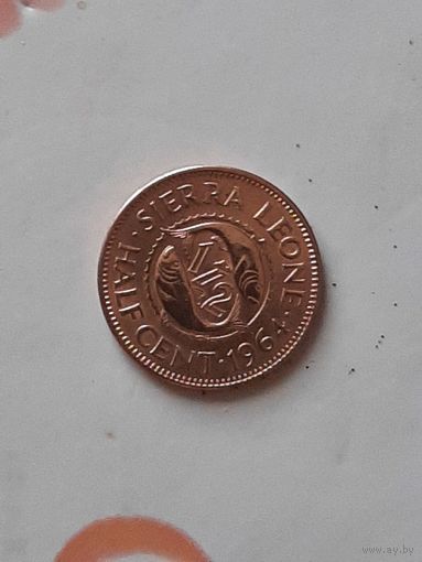 Сьерра-Леоне 1/2 цента, 1964.