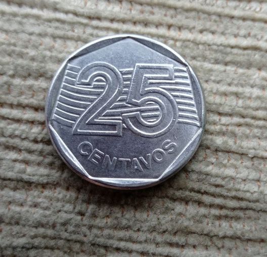 Werty71 Бразилия 25 сентаво 1995