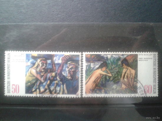 Берлин 1982 Совр. живопись Михель-2,2 евро гаш.