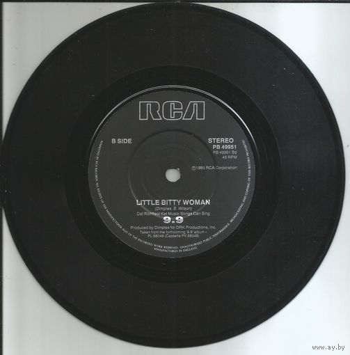 9.9 - All Of Me For All Of You (ENGLAND винил SINGLE 1985)