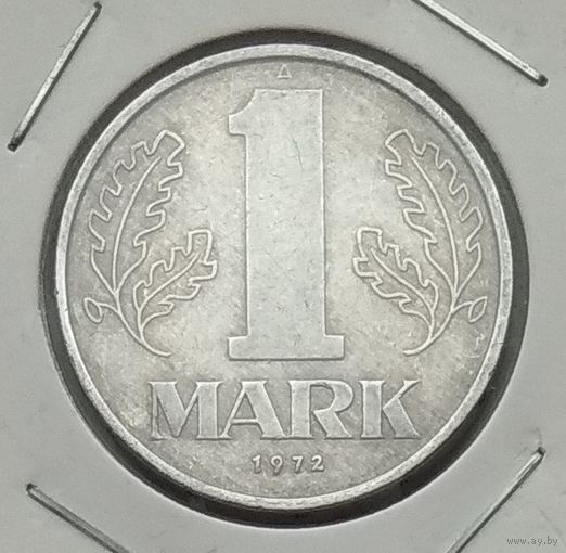 Германия (ГДР) 1 марка 1972 г. В холдере