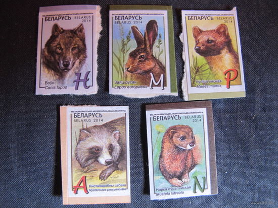 Марки РБ. Пятнадцатый стандартный выпуск (2014 г.), беззубцовые. Полная серия