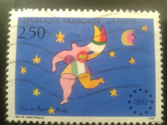 Франция 1992 эмблема евросоюза