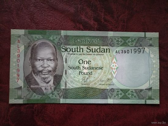 1 фунт Южный Судан 2011 г.
