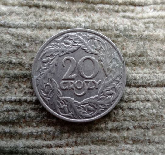Werty71 Польша 20 грошей 1923
