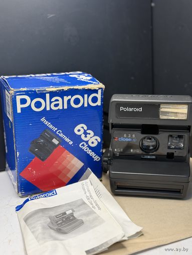 Старт с 1 рубля !фотоаппарат  Polaroid 636 ! Смотрите другие лоты много распродаж !