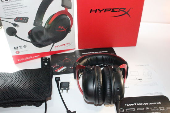 Наушники HyperX Cloud II (красный)