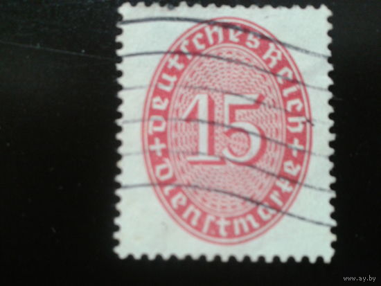 Германия 1929 служебная марка