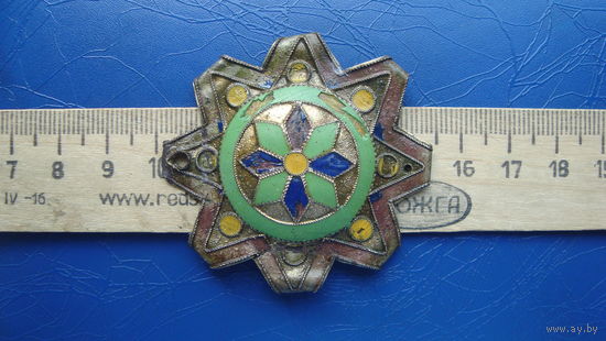 Дробница, накладка. Эмали.