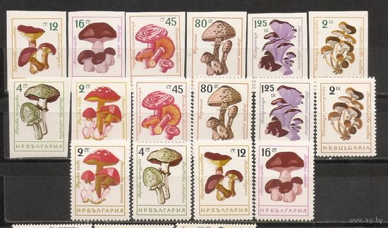 ФФ1 Болгария 1961 Грибы