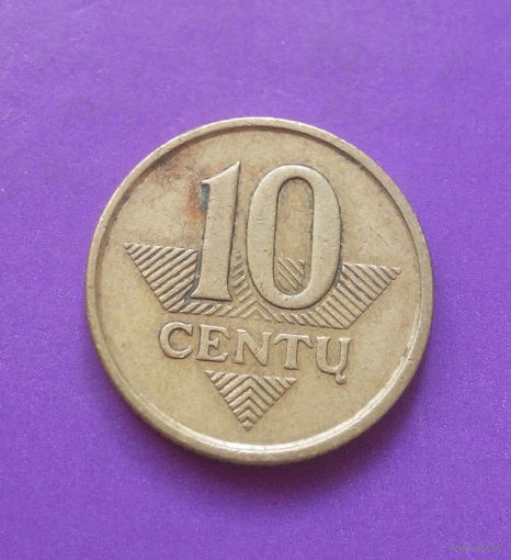 10 центов 1998 Литва #02