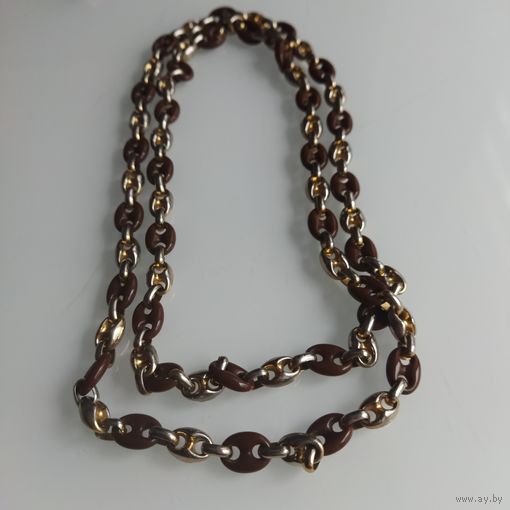 Цепь винтажная. Крупные звенья.84 см.